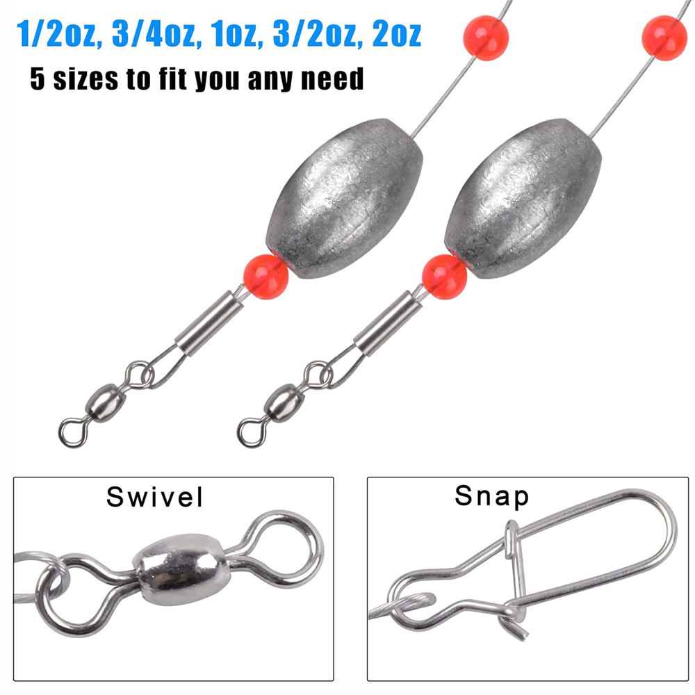 2Pcs Fishing Egg Sinker Weight - Fishing Equipment Shop ulasan dan harga