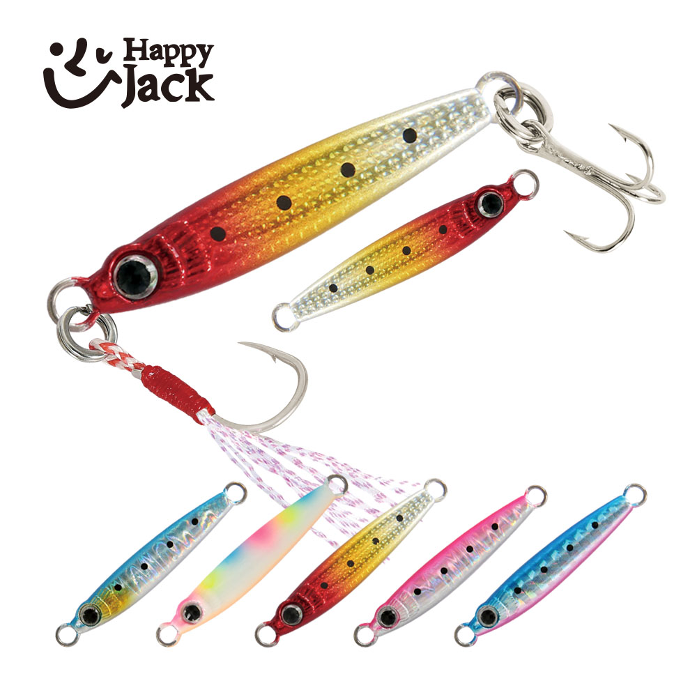 HappyJack New Micro Metal Jig  - Jig Head Lure ulasan dan harga