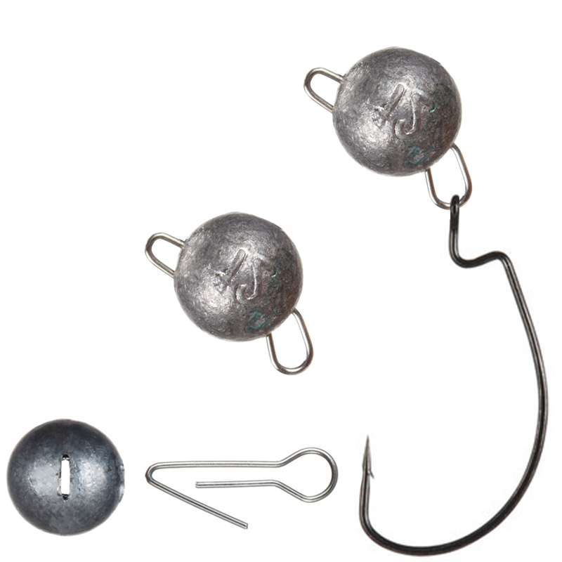 Simpleyi 5pcs/Lot Lead Weight  - Jig Head Lure ulasan dan harga