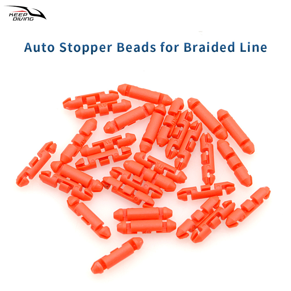 30 PCS Auto Stopper Beads For  - Fishing Equipment Line ulasan dan harga