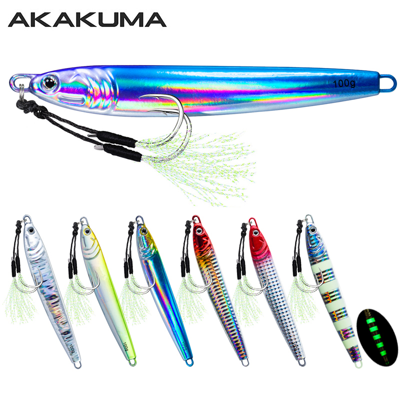 7Pcs 40g 60g 80g 100g Luminous - Jig Head Lure ulasan dan harga