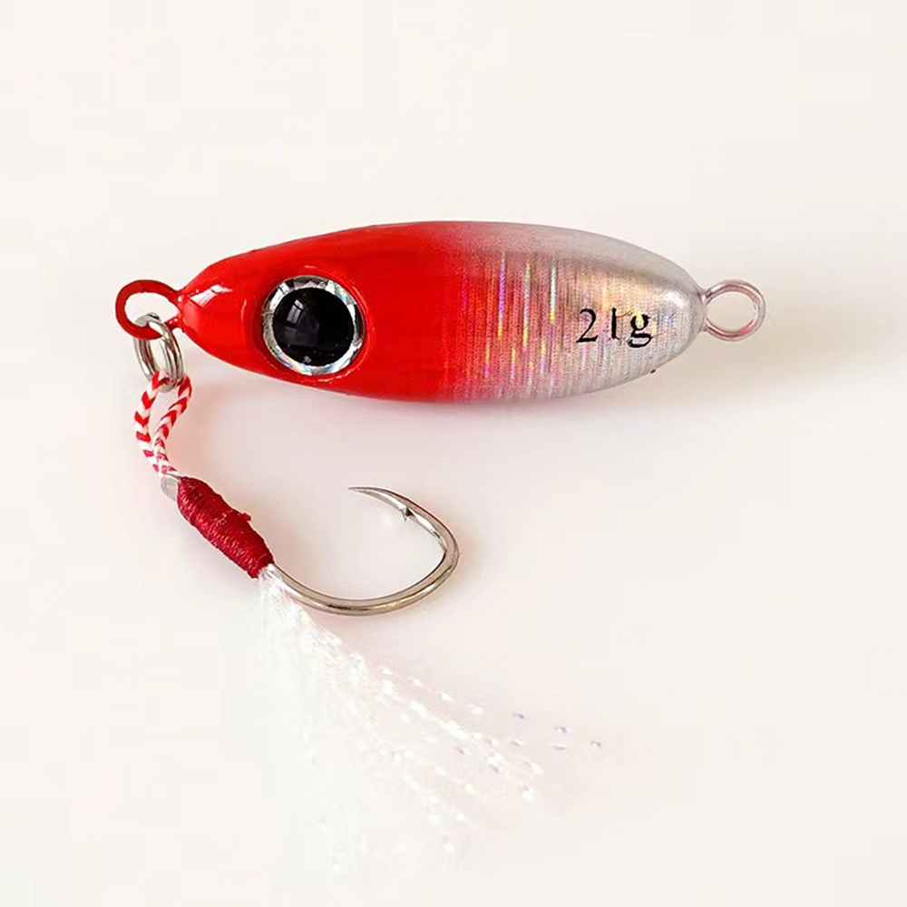 6pcs Micro Metal Jigging Fishi - Jig Head Lure ulasan dan harga