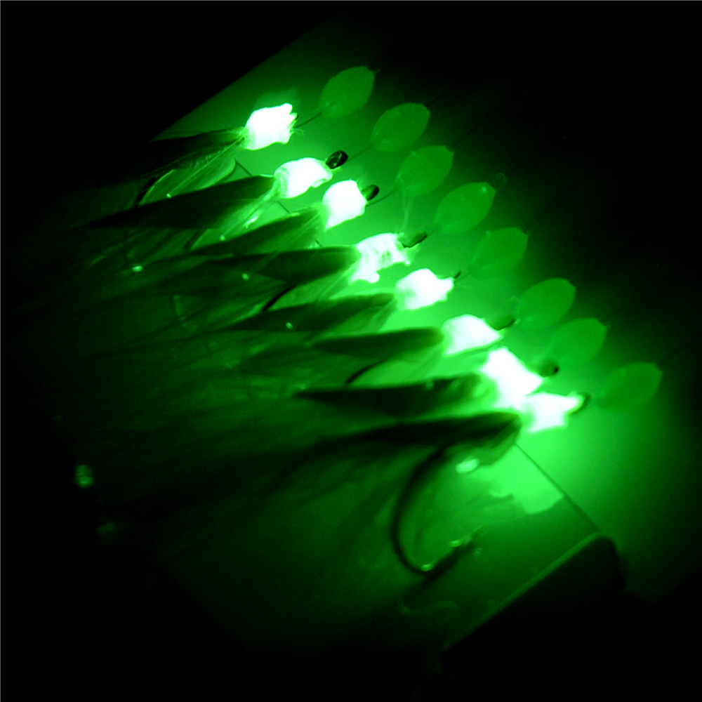 24Pcs=3Packs  8 in 1 Feather F - Fishing Equipment Shop ulasan dan harga