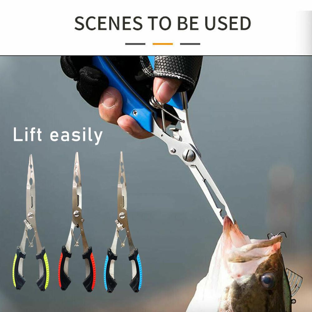 Stainless Steel Fishing Pliers - Fishing Equipment Line ulasan dan harga