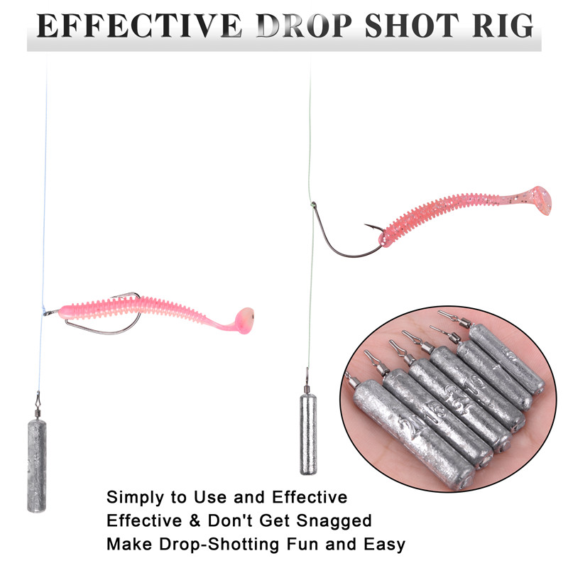 24pcs/lot Drop shot rigs Lead  - Fishing Equipment Shop ulasan dan harga