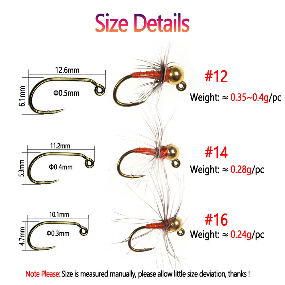 Bimoo 6pcs #12# 14 #16 Tungste - Jig Head Lure ulasan dan harga