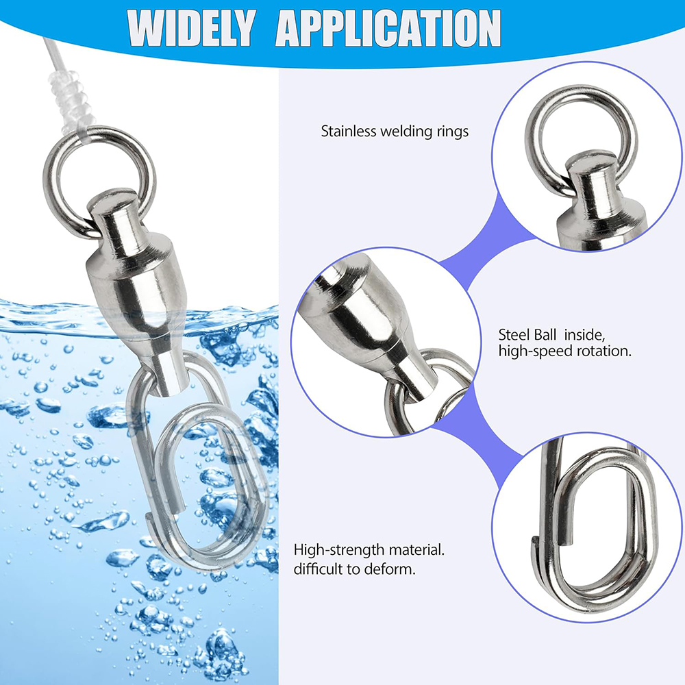 25pcs Ball Bearing Fishing Swi - Fishing Equipment Shop ulasan dan harga