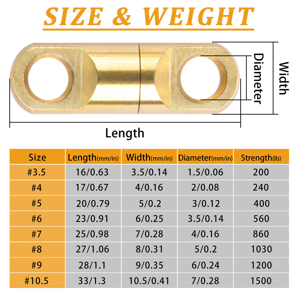 3/5/10/15PCS Copper Fishing He - Fishing Equipment Shop ulasan dan harga