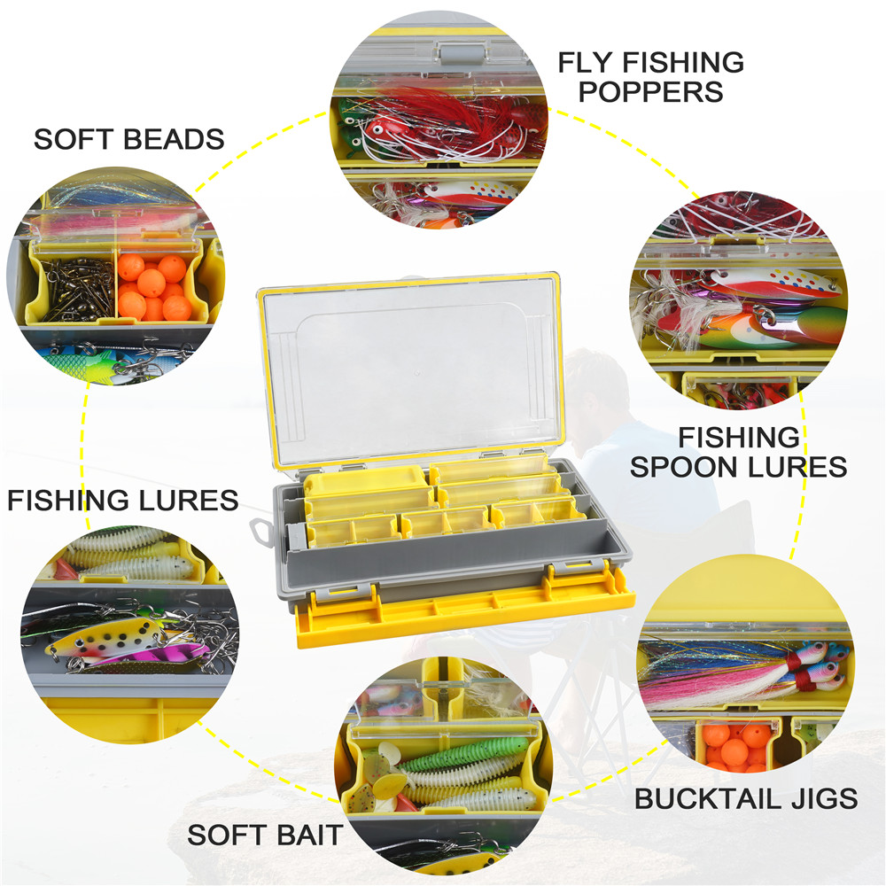Fishing Tackle box Waterproof  - Fishing Equipment Shop ulasan dan harga