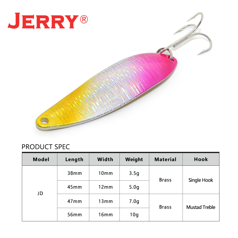 Jerry JD Artificial Spoon Lure - Jig Head Lure ulasan dan harga
